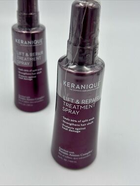 Keranique Lift & Repair Treatment Spray Strengthen Protect Set of 2